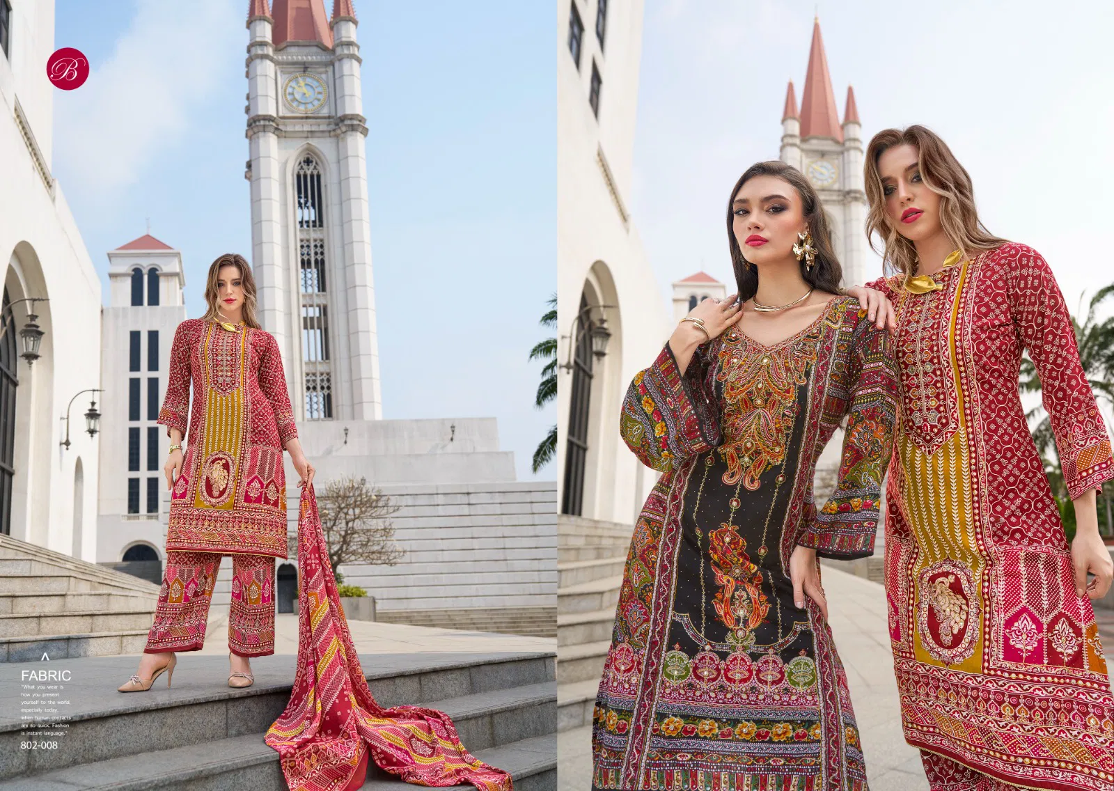 Shaheen Vol 4 By Belliza Viscose Rayon Digital Printed Dress Material Wholesale In India